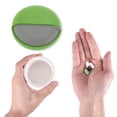 thumbnail image 4 of Unique Bargains 1 Pc Pill Case 1 Grid Round Rotating Pill Box Green, 4 of 6