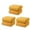 Yellow 3Pcs, variant on HOARBOEG 3Pcs Bath Towels for Adults Absorbent Thick Soft Fleece Towel Dry Hair Towel for Home Gym Beach Travel, 13.77*29.52in