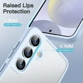 thumbnail image 5 of JETech Matte Case for Samsung Galaxy S24+ / S24 Plus 5G, Frosted Translucent Back Protective Slim Phone Cover, Anti-Fingerprints (Sapphire Blue), 5 of 6