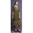 thumbnail image 3 of Bimba Printed Straight Kurtis For Women Panel Kurta Summer Tunic, 3 of 5