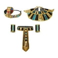 thumbnail image 2 of ZheElen 5 Pcs Accessoires de Costume Égyptien pour Femmes Poignet Fantaisie Manchette de Robe, 2 of 6