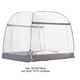 thumbnail image 2 of Mosquitera de yurta mongola, mosquitera transpirable para cama con dosel, para bebés y adultos, 2 of 7