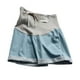 thumbnail image 3 of Pantalones Cortos De Mezclilla Para Embarazo,Pantalones Cortos De Mezclilla De Maternidad Pantalones Cortos De Maternidad Delgados Pantalones Cortos Elásticos De Maternidad Meticulosamente Diseñados, 3 of 8