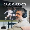 thumbnail image 7 of Avantree Ensemble - Wireless Headphones for TV Watching for Seniors, Easy Setup & Charging Dock, 35H Play Time, 7 of 7