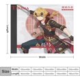 thumbnail image 2 of Couverture Impact Inazuma Thomas Couverture Flanelle Anime Couverture Adaptée pour Voyage, 2 of 7