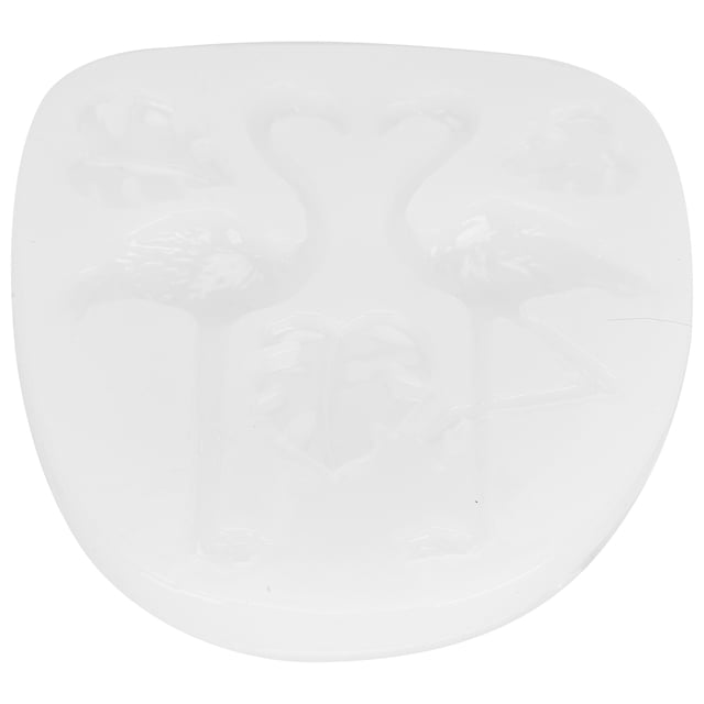 Molde de silicona con forma de hoja de flamenco para hacer tú mismo, para hornear chocolate, postres, decoración de pasteles, accesorio