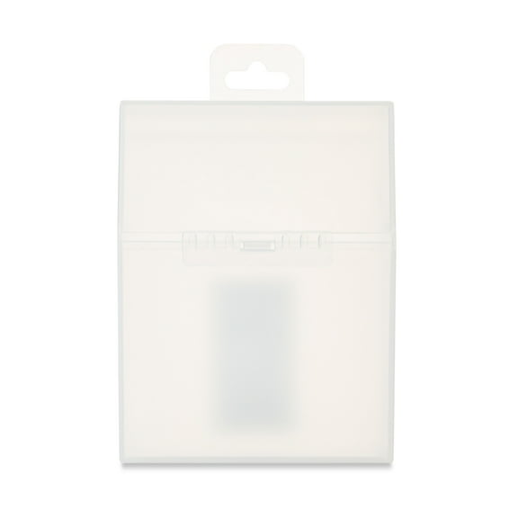 Pen+Gear Clear Plastic Crayon Box, Desktop Organizer