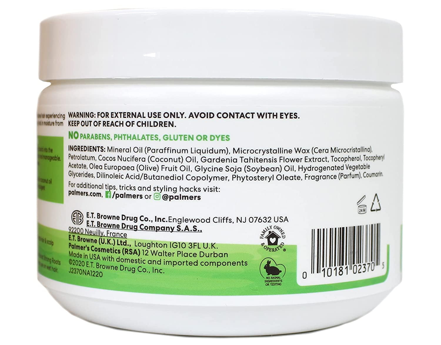 Palmers Coconut Oil Formula Moisture Gro Hair Dress With Vitamin E 8.8 Oz, 2 Pack