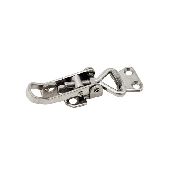 MARINE CITY Lockable Hatch Fastener, 304 Stainless Steel, Adjustable Length, Corrosion-Resistant, Compact Design,Ideal for Boats, Yachts, and RVs Small