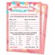 thumbnail image 2 of Yangmics Direct Who Knows The Birthday Girl Los Mejores Juegos De Cumpleaños Para Niñas: 20 Cartas De Juego, 2 of 4