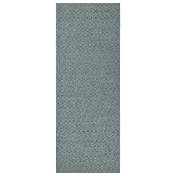 Garland Rug Town Square Sea Foam Indoor Runner Rug, 3' x 8'