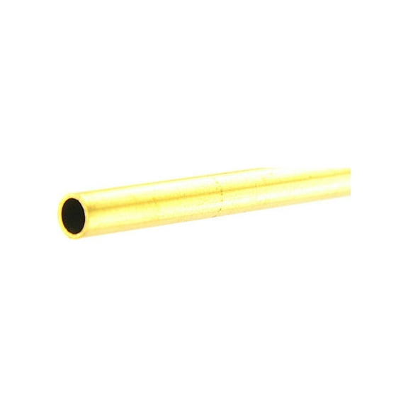 Metal Tubing brass, 5/32 in. x .014 in. x 36 in., tubing (pack of 6)