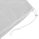 thumbnail image 3 of Birdcage Nylon Mesh Net Adjustable Dustproof Seed Catcher Guard Net Cover for Parrots Parakeet Macaw CageWhite, 3 of 4