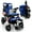 Blue, variant on 350 lbs Weight Capacity Electric Wheelchair, 19 Miles Long Battery Range, US Based Customer Support, Electric Wheelchairs for Adults, Lightweight Wheel Chair for Seniors, IQ-7000 by Majestic