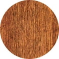 thumbnail image 1 of Ahgly Company Indoor Round Abstract Orange Modern Area Rugs, 8' Round, 1 of 4