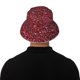 thumbnail image 5 of Balery Red Glitter Sombreros para el sol para hombre y mujer, sombrero de pescador con UPF 50+, 5 of 6