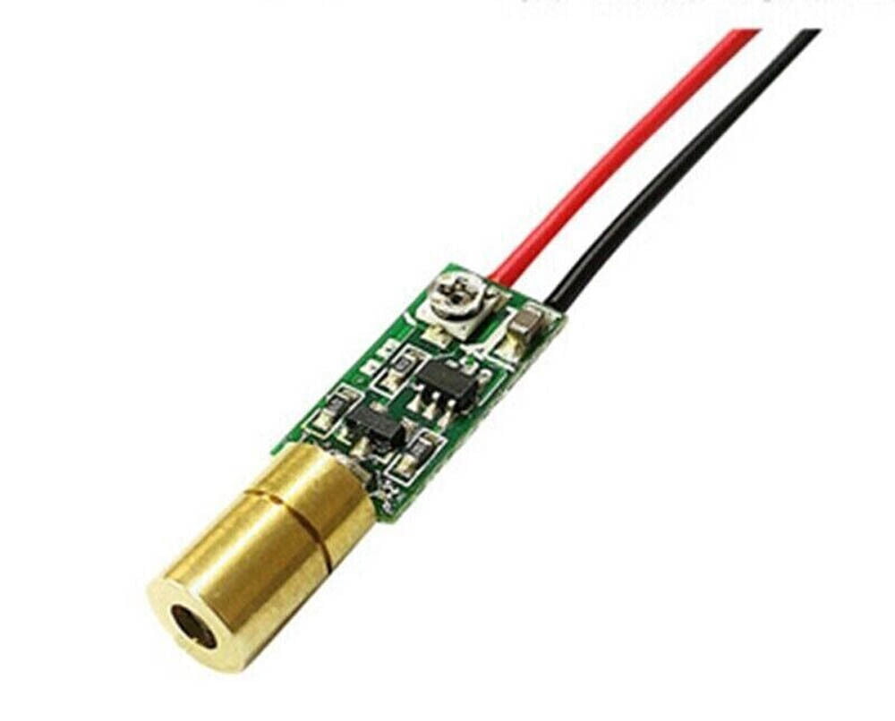 Mini Green Laser Light 515nm 520nm 5mw Green Laser Diode Dot Module 3pcs/set