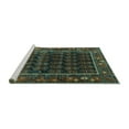 thumbnail image 2 of Ahgly Company Machine Washable Indoor Rectangle Persian Turquoise Blue Traditional Area Rugs, 3' x 5', 2 of 4