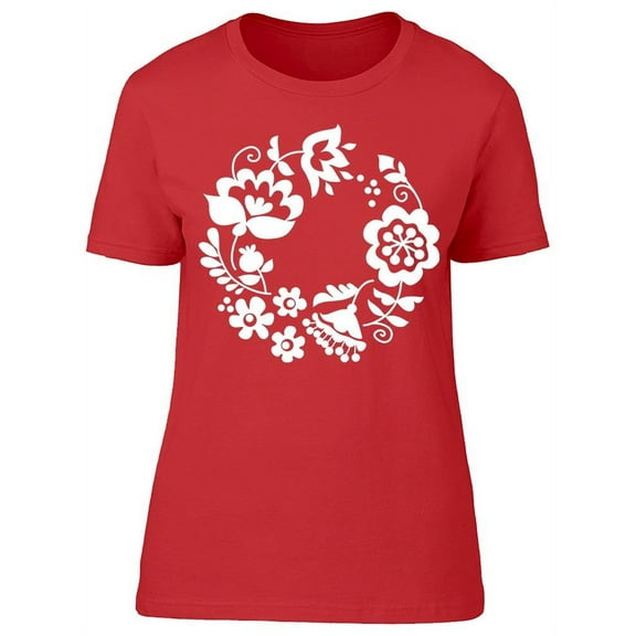 Traditional Ukrainian Ornament T-Shirt Women -Image by Shutterstock, Female 3X-Large