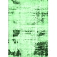 thumbnail image 1 of Ahgly Company Indoor Rectangle Oriental Emerald Green Modern Area Rugs, 2' x 3', 1 of 4