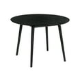 thumbnail image 2 of Arcadia 42" Round Dining Table in Black Wood, 2 of 5