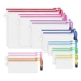 thumbnail image 1 of Zipper Mesh Bag PVC Transparent Documents And Receipt Bags Waterproof  Bags, 1 of 5