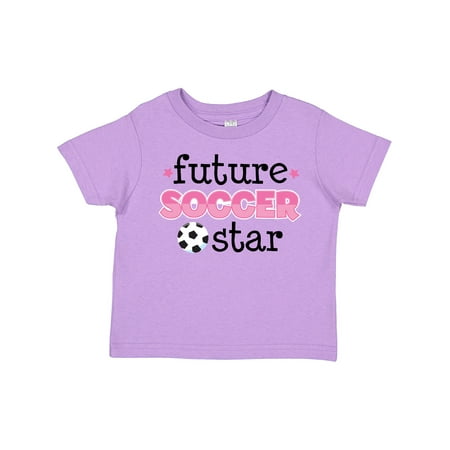 

Inktastic Future Soccer Star Girls Girls Toddler T-Shirt