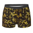 thumbnail image 6 of Mens Underwear - palm tree yellow Breathable Stretch Boxers for Men Athletic Mens Boxer Briefs, 6 of 7
