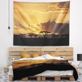 DESIGN ART Designart 'Sunset in Africa with Acacia Tree' Landscape Wall
