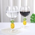 thumbnail image 2 of Supreme Housewares Verres à Vin à Tige d'Ananas, Verre Acrylique Jaune en Forme d'Ananas Réutilisable Incassable pour Vin Rouge Ou Blanc, au Bord de la Piscine, Extérieur, Fêtes, 18 oz, Ensemble de 2, 2 of 5