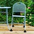 thumbnail image 4 of BRIGHTFUFU 4pcs Plastic Covers for Chairs Camping Table Leg Cover Black Strong Protection, 4 of 8