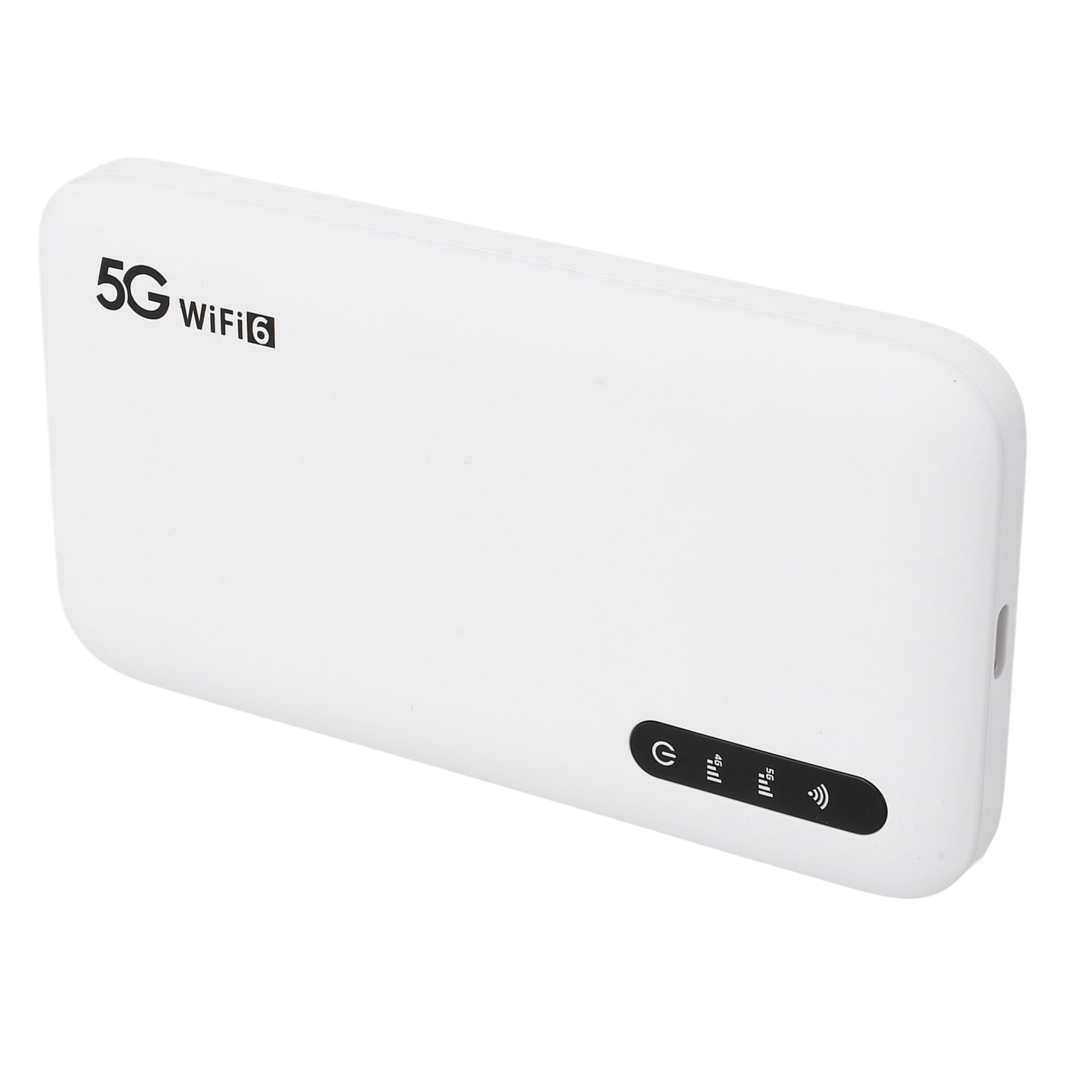 Travel 5G WiFi Hotspot 5G WiFi 6 Mobile Hotspot High Speed Support 16 Devices 6100mAh Portable WiFi Hotspot Router with SIM Card Slot for Phone Tablet