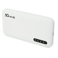 thumbnail image 4 of Viaje 5G WiFi 6 Hotspot Móvil Soporte De Alta Velocidad 16 Dispositivos 6100mAh Enrutador De Punto De Acceso WiFi Portátil Con Ranura Para Tarjeta SIM Para Teléfono Tableta, 4 of 7