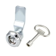 Uxcell Tubular Cam Locks 0.87inch Cylinder Dia 2.05inch Long Cam Triangle Key