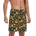 thumbnail image 2 of Sikiie Forest Squirrel Mens Pajama Shorts, Lightweight Lounge Pant with Pockets Soft Sleep Pj Shorts for MenXX-Large, 2 of 6