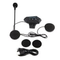 thumbnail image 1 of Casco de motocicleta Jadeshay BT Auriculares Casco Manos Auriculares Negro A, 1 of 8