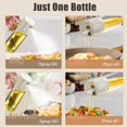 thumbnail image 6 of 2 in 1 Olive Oil Sprayer and Oil Dispenser Bottle,18oz Oil Sprayer for Cooking,Oil Dispenser Bottle for Kitchen, Kitchen, Salad, Barbecue, 6 of 9