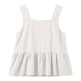 thumbnail image 5 of Weikingp Linen Tank Tops for Women Gauze Tank Tops Sleeveless Tops for Women Summer Linen Tank Tops Yoga Tank Tops Linen Cami Cute Tank Tops Exercise Tank Sleeveless Linen Tops Summer Tank Gray S, 5 of 9