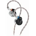 thumbnail image 2 of FiiO FD15 13.8mm Magnalium DLC HiFi Dynamic Driver in-Ear Earphone with Stainless Steel Shell, Detachable MMCX Cable Black, 2 of 9