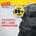 thumbnail image 3 of Glad Trash Bags, ForceFlexPlus Drawstring Large Garbage Bags - 30 Gallon, 50 Ct (Package May Vary) SHO26, 3 of 3