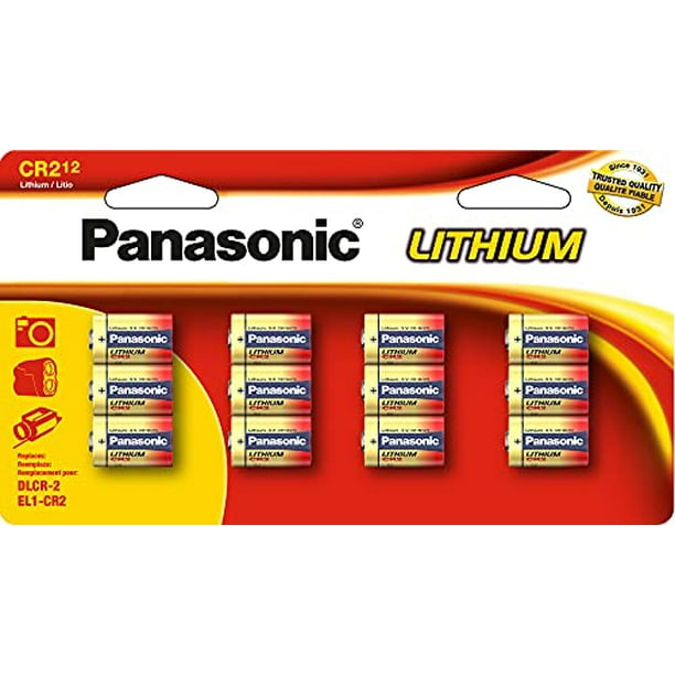 Panasonic CR2 3.0 Volt Long Lasting Lithium Batteries for Golf