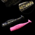 thumbnail image 2 of 32Pcs Soft Fishing Lures Silicone T-Tail Artificial Baits Kit 4 Bright Colors, 2 of 6