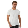 thumbnail image 6 of Hanes Men's Super Value Pack White Crew T-Shirt Undershirts, 10 Pack, 6 of 13