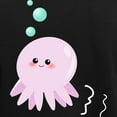 thumbnail image 3 of CafePress - Cute Pink Octopus Pajamas - Women's Short Sleeve Print T-Shirt and Pants Dark Cotton Pajama Set, 3 of 7