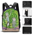 thumbnail image 3 of Rick and Morty Season Backpack Learning Nomad Bookbag with Wanderer Lunch System, 3 of 5