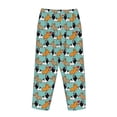 thumbnail image 5 of Goofa Cute French Bulldog Printed Soft Pajama Pants for Women, Wide Leg Comfy Casual Lounge Yoga Pants-X-Large, 5 of 9