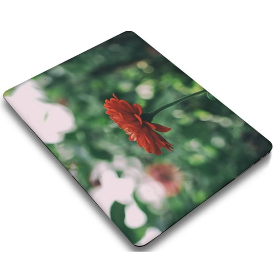 KSK KAISHEK Hard Shell Case Cover Only Compatible Newest MacBook Pro 13" 2023 2022 2021-2016 M1 A2338/A2289/A2251/A2159/A1989/A1706/A1708 + Black Keyboard Cover, Flower 1675