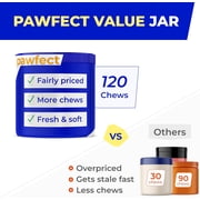 Pet Probiotics for Dogs & Digestive Enzymes for Dogs | Gut Health & Digestive Function Support | Pumpkin & Omega | Diarrhea, Seasonal Allergies & Itching | Prebiotic Supplement Chews