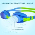 thumbnail image 4 of Findway Kids Swim Goggles Kids Swimming Goggles Anti-fog No Leaking Girls Boys for Age 3-10, 4 of 7