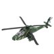 thumbnail image 2 of Modelo de helicóptero de aleación simulado realista fundido a presión, sonido de retroceso, modelo de avión ligero, juguete de colección verde, 2 of 14